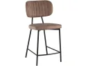 Стул полубарный STOOL GROUP Ханна Иск. замша коричневый арт. 4310681308
