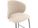 Стул полубарный STOOL GROUP Блейз Букле капучино, каркас серо-коричневый арт. 5591618407