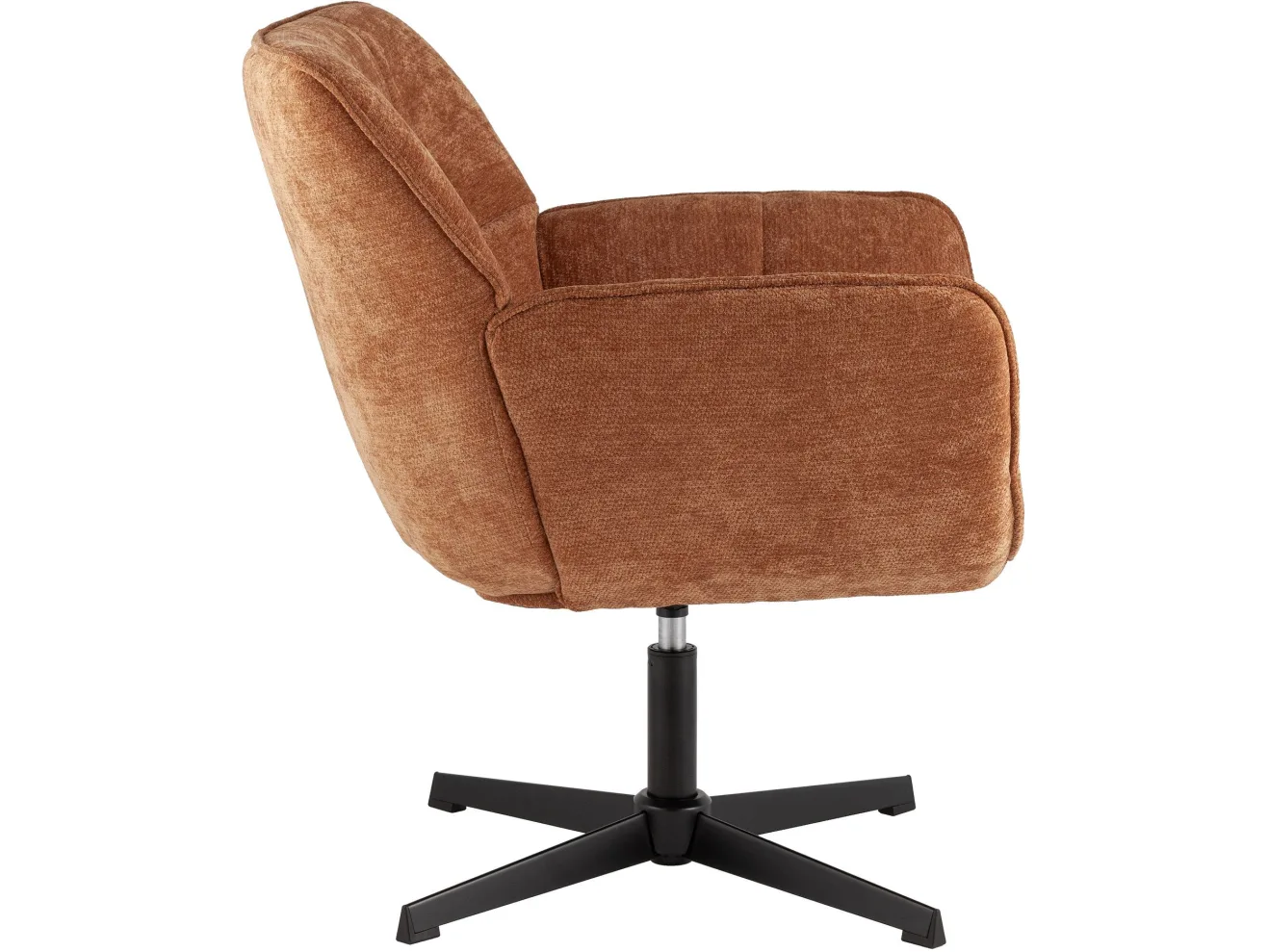 Кресло STOOL GROUP Konfele Шенилл терракотовый арт. 5463431902