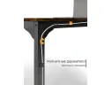 Стол офисный INCUBE D004.140.RST RUSTIC арт. 4979841101