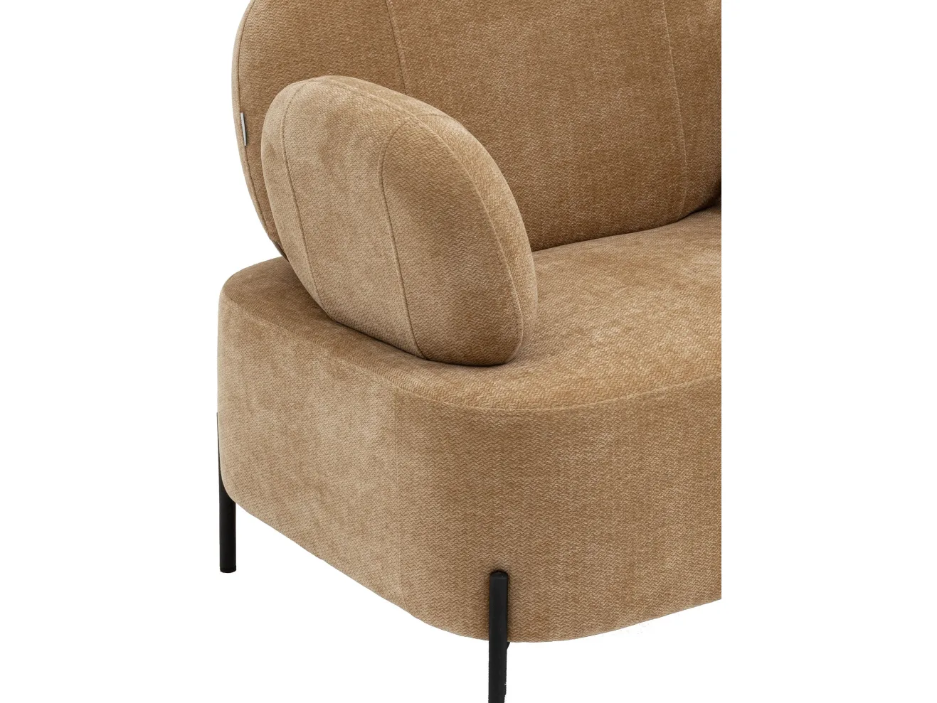 Кресло STOOL GROUP Кэнди с подлокотниками Шенилл песочный арт. 9444525515