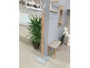 Вешалка Альберо SHT-CR11 прозрачный лак/алюм.мет арт. 0882102203