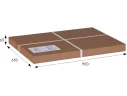 Стол журнальный Мебелик Овация М слоновая кость/золото арт. 4394519001
