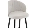 Стул полубарный STOOL GROUP Ханнингем Велюр жемчужный арт. 3487062608