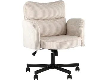 Кресло офисное STOOL GROUP TopChairs 6187 с откидными подлокотниками Кремовый