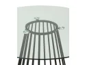 Стол обеденный STOOL GROUP Ливерпуль 120*120 стекло арт. 7959686401