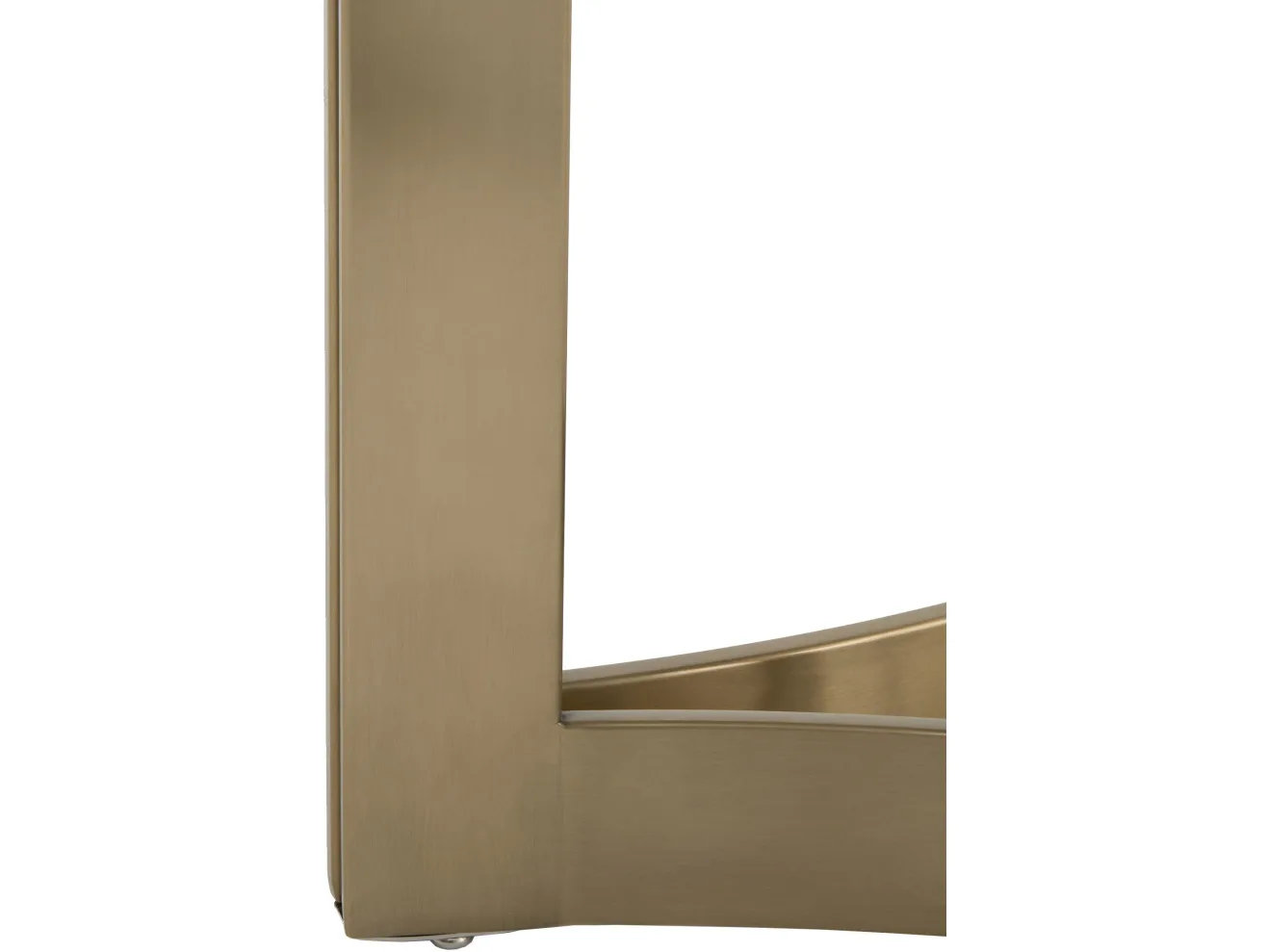 Стол журнальный STOOL GROUP Кассия 60*60 Светлая керамика, сталь шампань арт. 1078097601