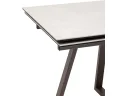 Стол обеденный STOOL GROUP Керас 120-180*80 Carmen light grey, подстолье коричневое арт. 3371808303