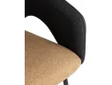 Кресло лаунж STOOL GROUP Afrida Рогожка темно-синий/горчичный арт. 2871302602