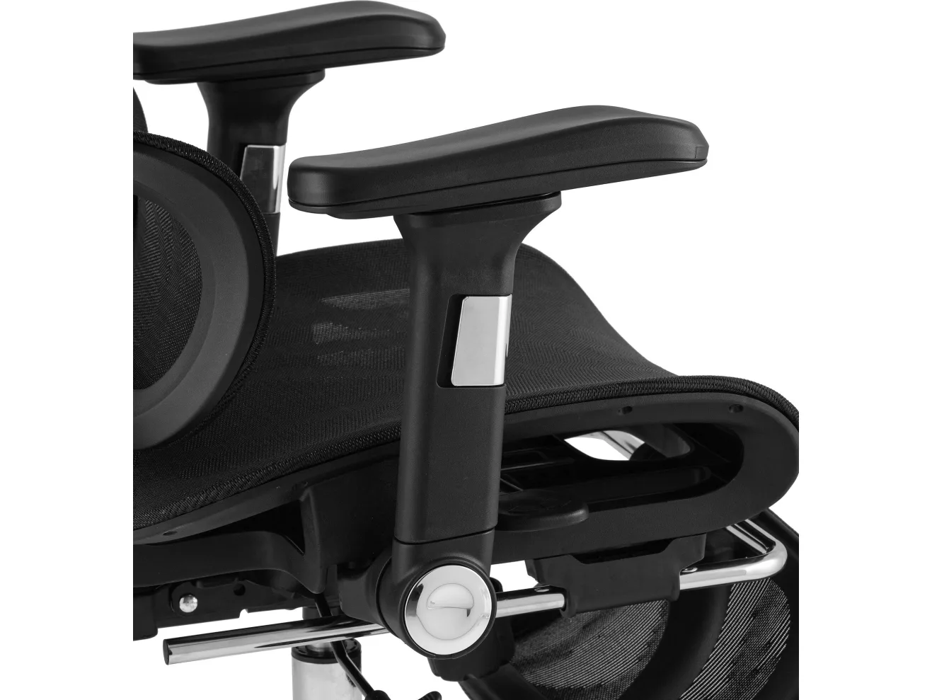 Кресло офисное STOOL GROUP TopChairs Stich с оттоманкой Черный арт. 5593111302