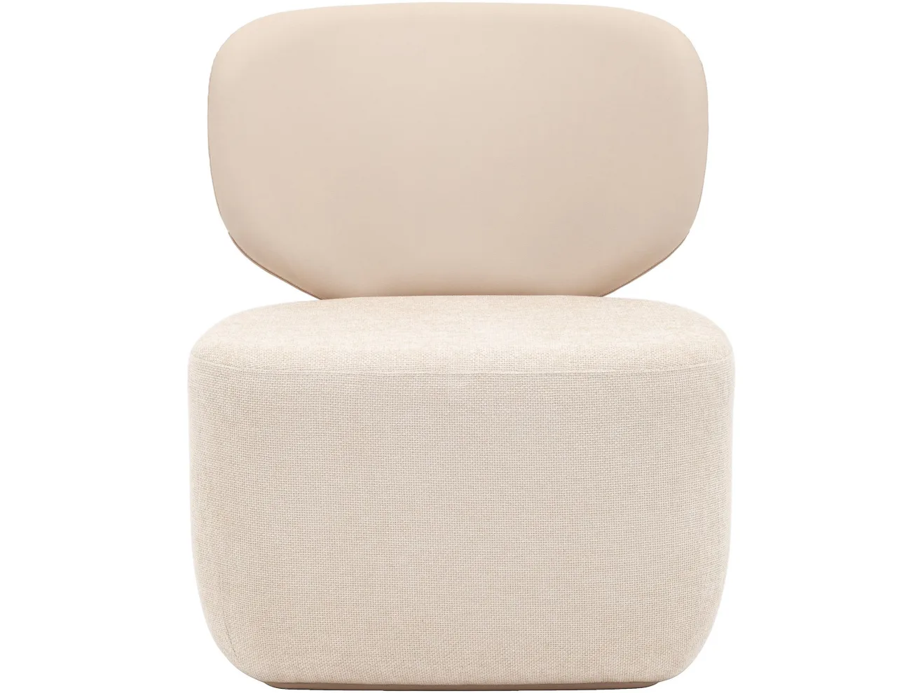 Кресло STOOL GROUP Спейс Экокожа/шенилл бежевый арт. 9923750104