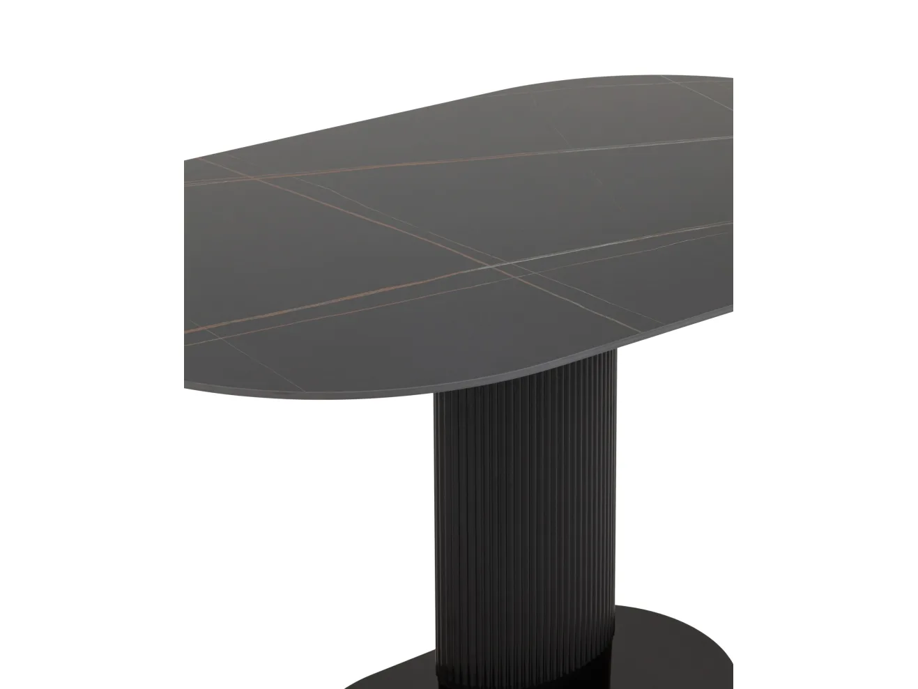 Стол обеденный STOOL GROUP Mystery 130*80 Черный, керамика арт. 2564788102
