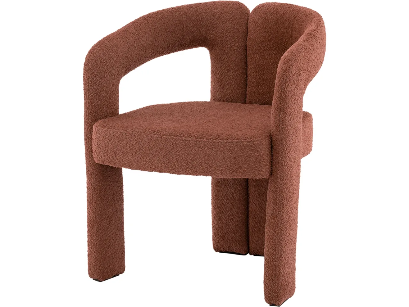 Стул STOOL GROUP Болинджер букле Терракотовый арт. 1411465601