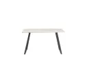 Стол обеденный STOOL GROUP Vermont 140*80 Керамика белая, ножки серые арт. 5221151101