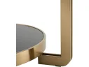 Стол журнальный STOOL GROUP Калисто 90*90 Светлая и темная керамика, сталь шампань арт. 9649550601