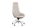 Кресло руководителя STOOL GROUP TopChairs Soulo бежевый/коричневый арт. 4537007501