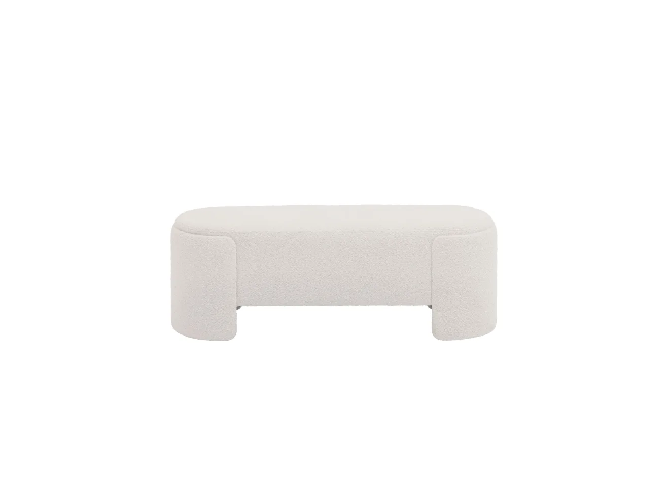 Банкетка STOOL GROUP Taks Букле белый арт. 9009547605