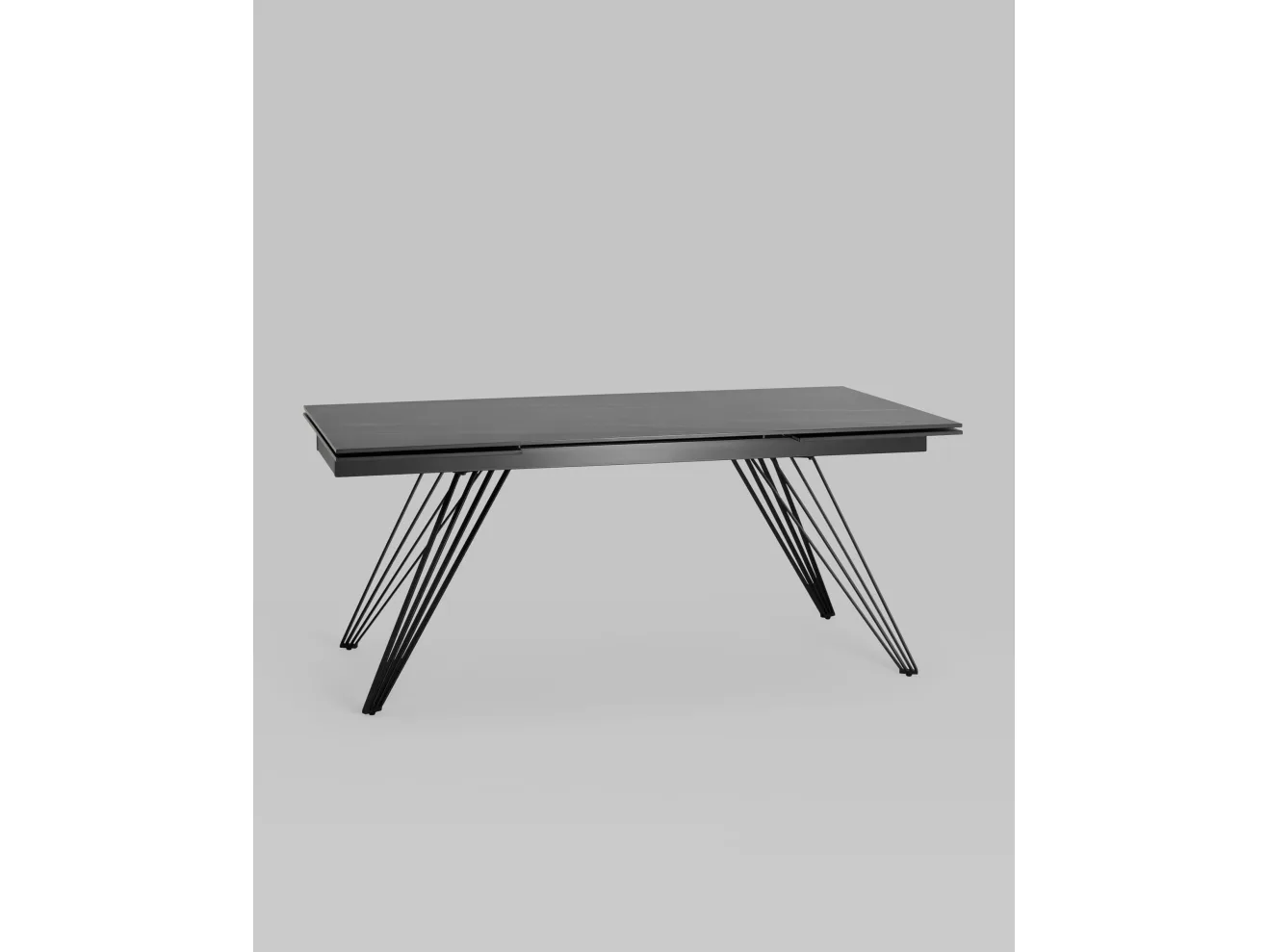 Стол обеденный Stool Group Пандора раскладной 180-280*90 Керамика темная арт. 6273848501