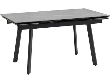 Стол обеденный STOOL GROUP Тайл 140-200*85 Larka Grey, подстолье металл антрацит