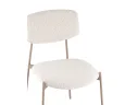 Стул STOOL GROUP Doe без подлокотников Светло-бежевый, бежевые ножки арт. 5067135402