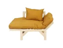 Кресло Мебелик Бинго savana plus yellow/лак арт. 6951680901