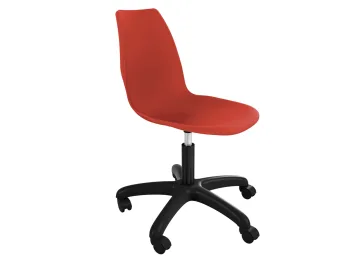 Стул подъемно-поворотный Sheffilton SHT-ST29/S120 красный RAL3020/черный муар