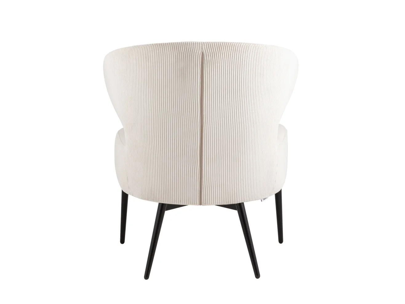 Кресло лаунж STOOL GROUP Royal Stripes Велюр молочный арт. 1582617901