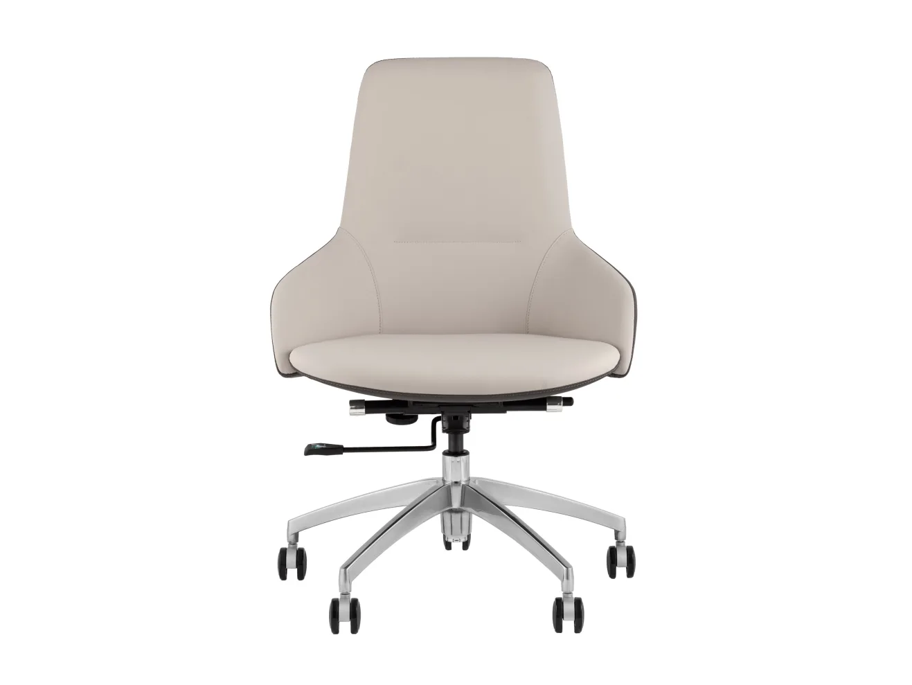 Кресло офисное STOOL GROUP TopChairs Soulo бежевый/серый арт. 9927989602