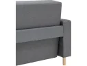 Диван-кровать STOOL GROUP Фрайдей Рогожка серый арт. 5244128804