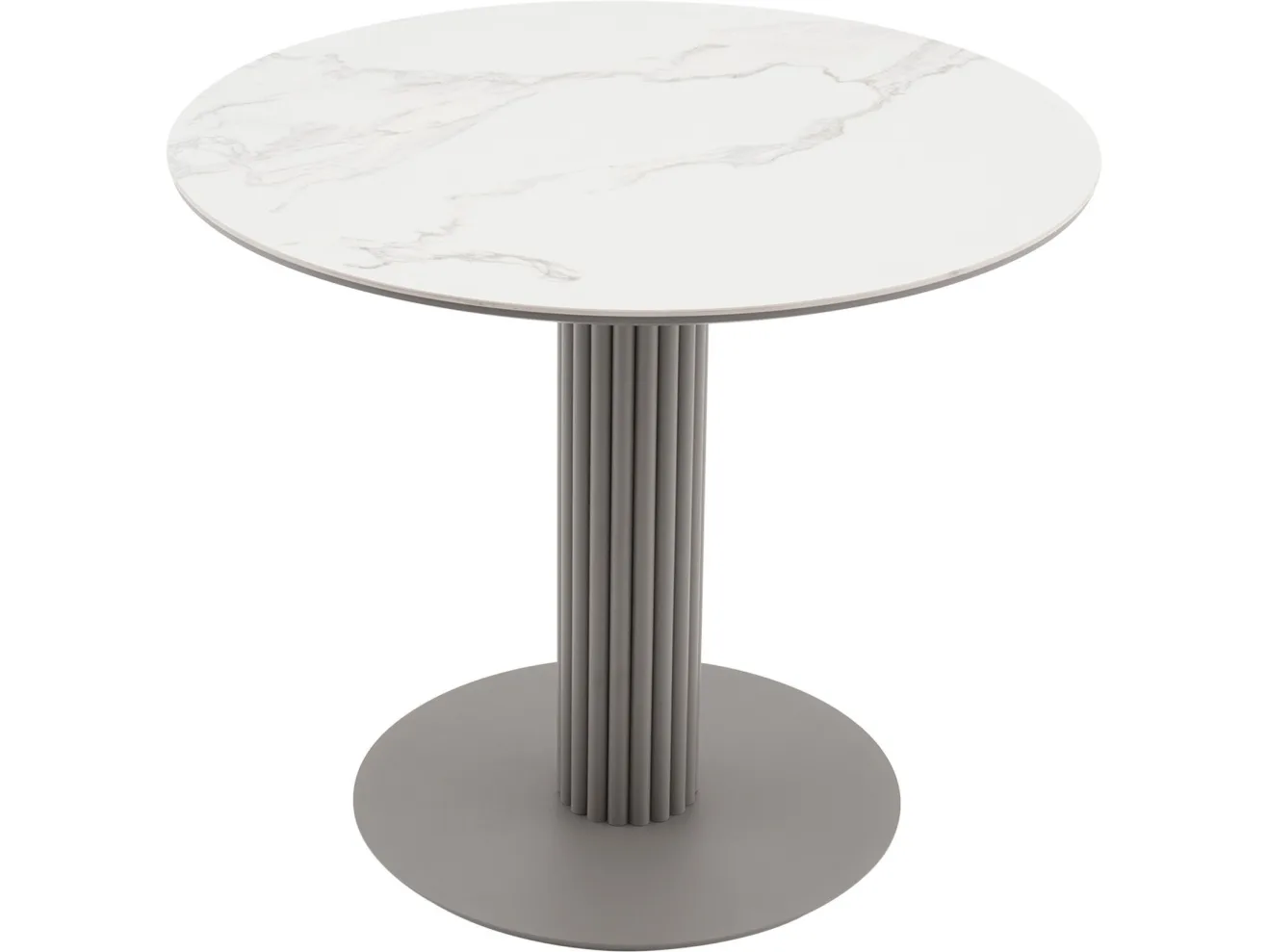 Стол STOOL GROUP Терралино круглый D90 керамика Белый/Латте арт. 5000420301