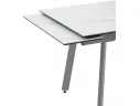 Стол обеденный STOOL GROUP Тайл 140-200*85 Snow white, подстолье серое арт. 8001422201