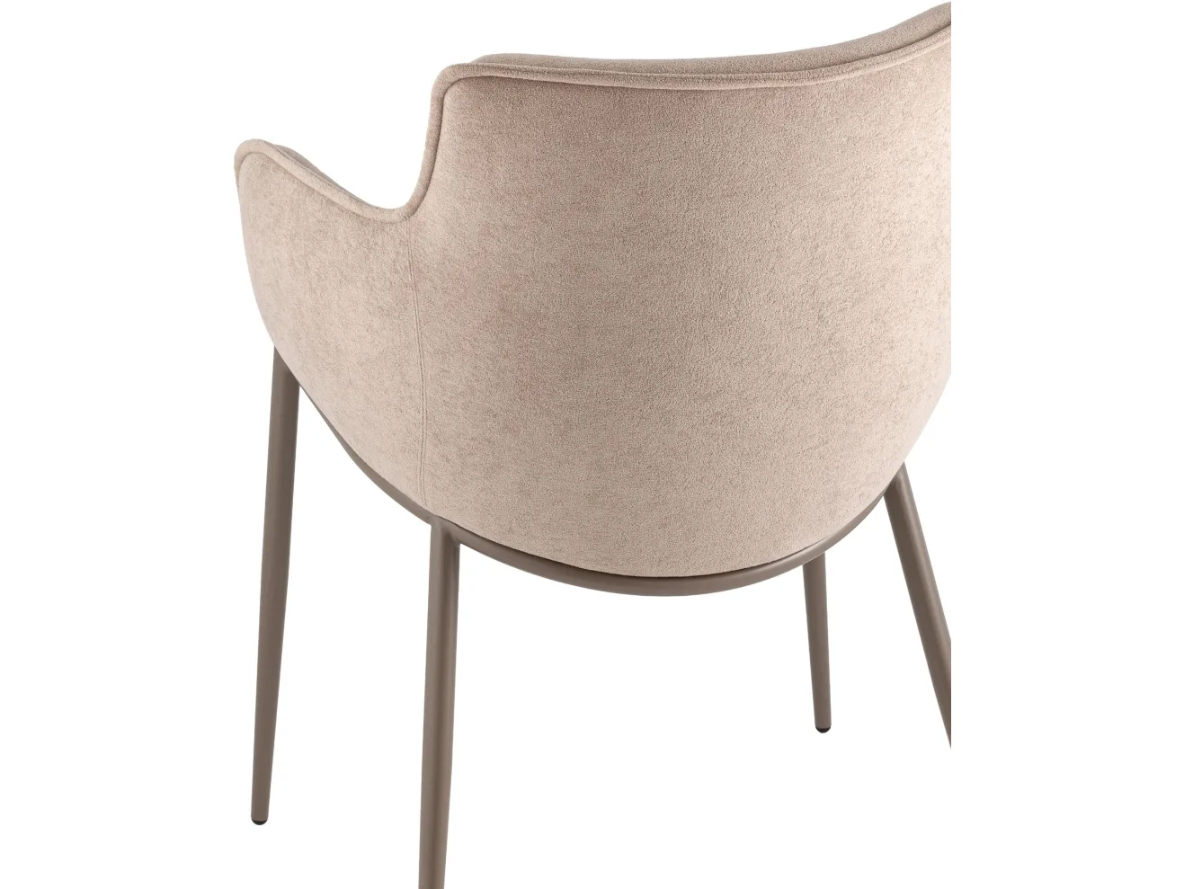 Стул STOOL GROUP Твигги Шенилл бежевый, каркас бежево-серый арт. 3252455808