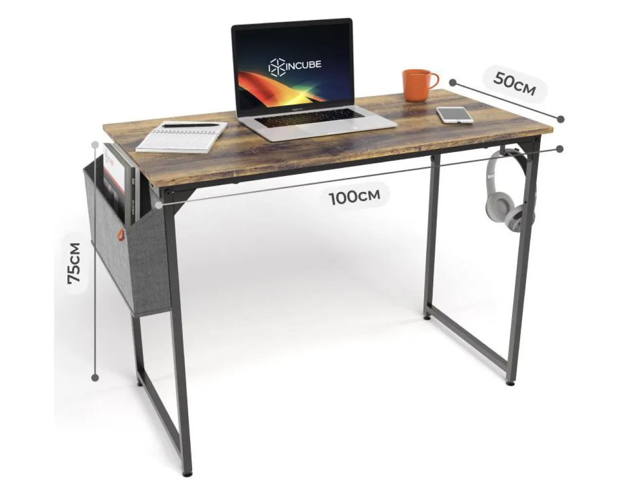 Стол офисный INCUBE D002.100.RST RUSTIC арт. 1281519501