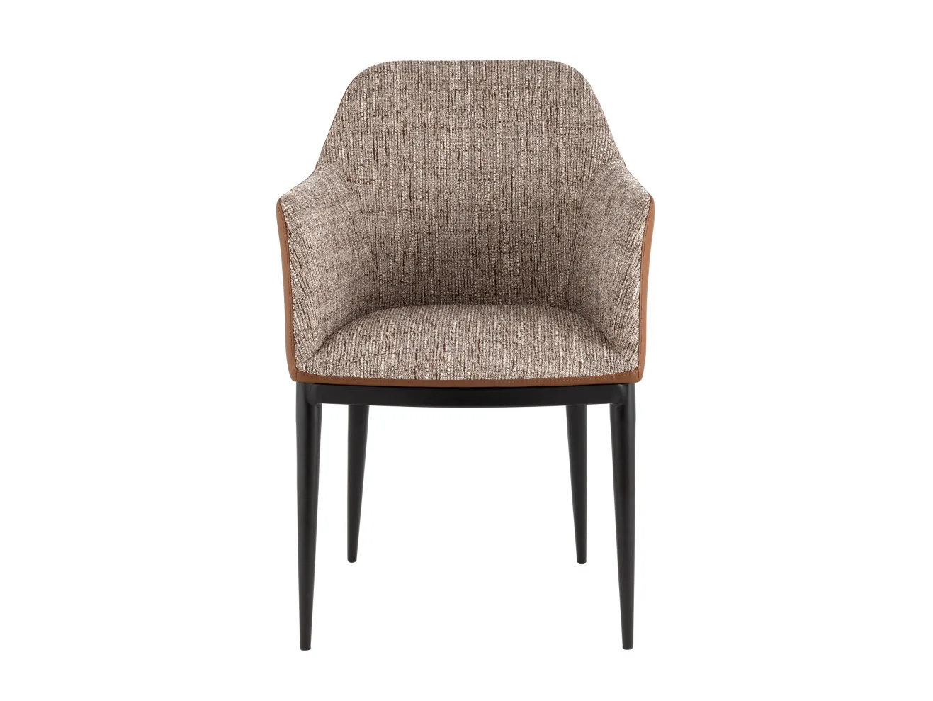 Стул обеденный STOOL GROUP Itan NC Коричневый с коричневой экокожей арт. 1175801901
