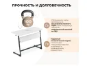 Cтол Sheffilton SHT-TN12/ 5-7 А5-7,двухм береза/антрацит арт. 4320250302