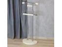Вешалка костюмная Мебелик ГАЛАНТ 333 металлик/слоновая кость арт. 6499609202