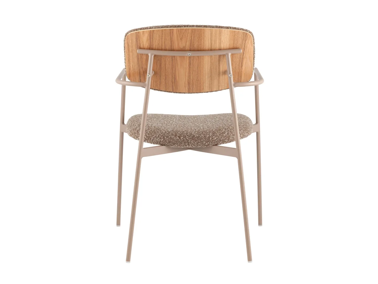 Стул STOOL GROUP Doe Коричневый, бежевые ножки арт. 5067135501