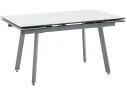 Стол обеденный STOOL GROUP Тайл 140-200*85 Snow white, подстолье серое арт. 8001422201