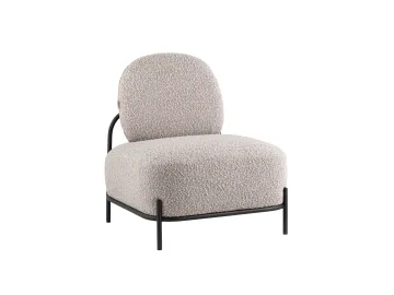 Кресло STOOL GROUP Стоун new Букле серый