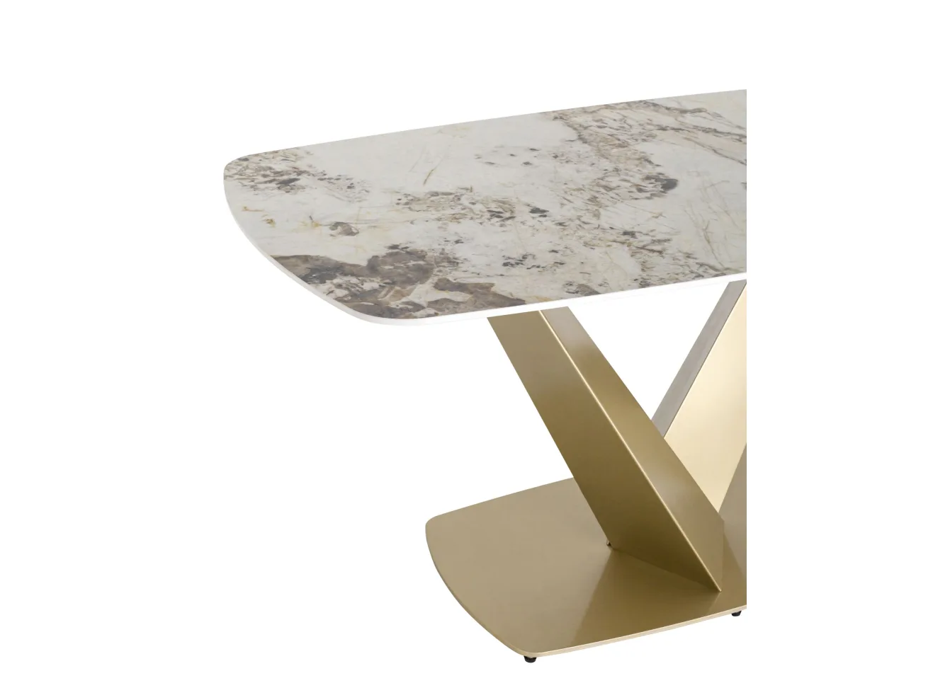 Стол обеденный Stool Group Аврора 160*90 Керамика светлая арт. 1317464301