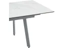 Стол обеденный STOOL GROUP Тайл 140-200*85 Snow white, подстолье серое арт. 8001422201