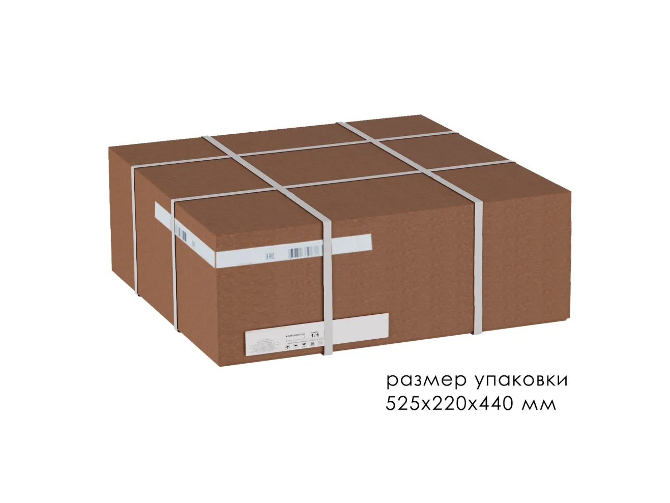 Банкетка Мебелик Васко В 107Н белый/серебро, Атина серебро арт. 8765840501
