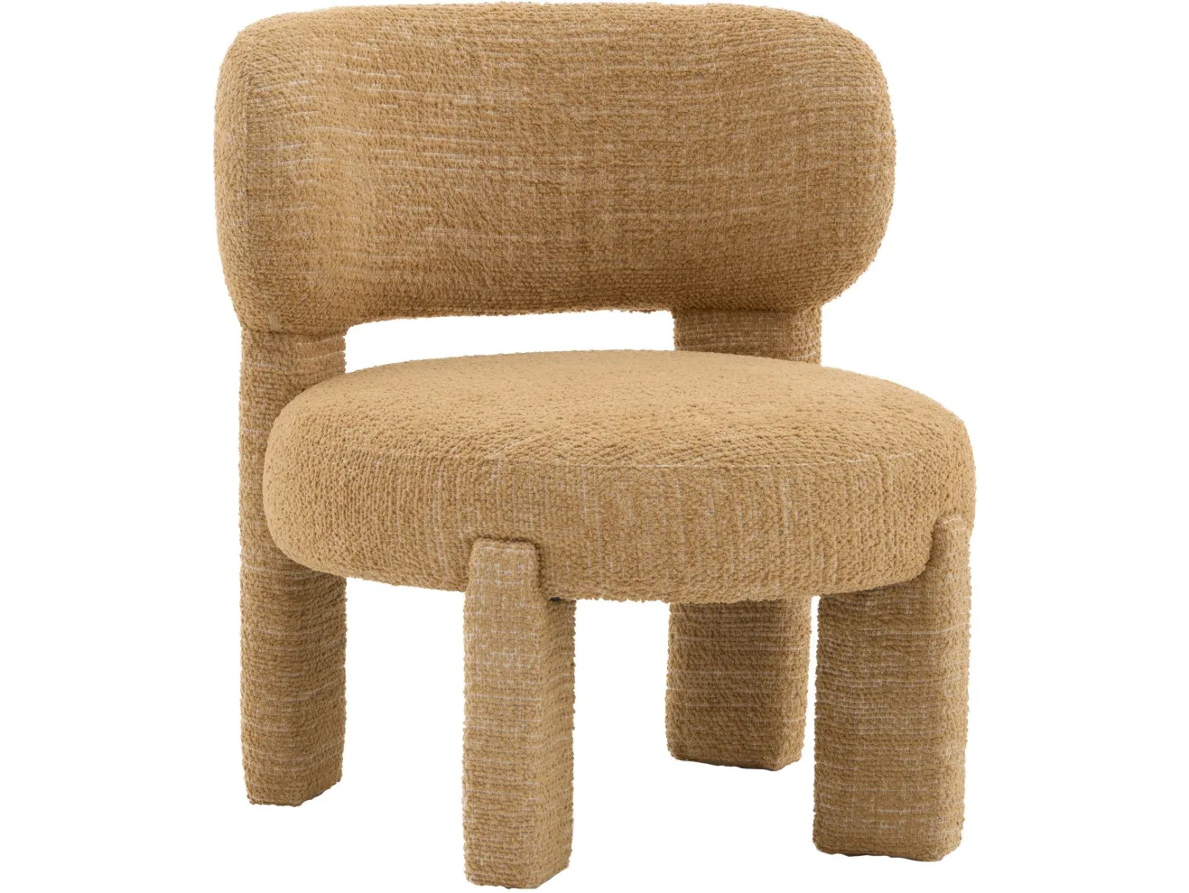 Кресло лаунж STOOL GROUP Fani Горчичный арт. 8295700202