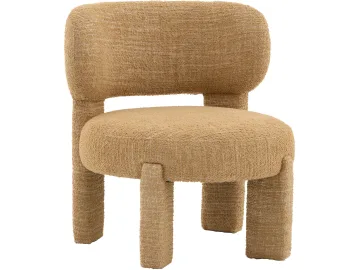 Кресло лаунж STOOL GROUP Fani Горчичный