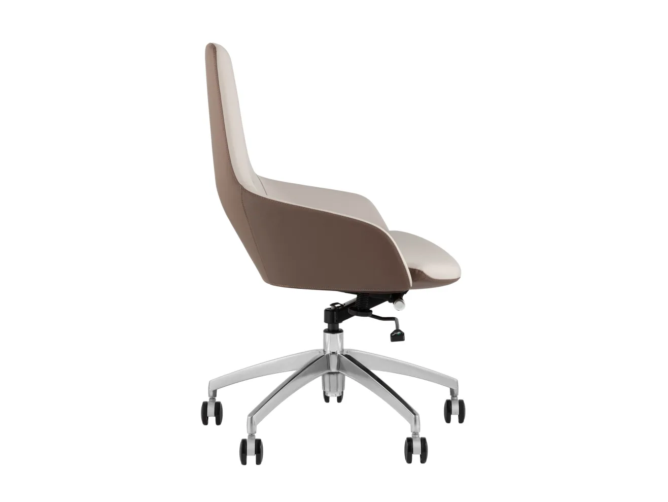 Кресло офисное STOOL GROUP TopChairs Soulo бежевый/коричневый арт. 9927989601