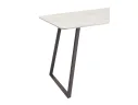 Стол обеденный STOOL GROUP Vermont 140*80 Керамика белая, ножки серые арт. 5221151101