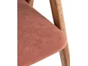 Стул STOOL GROUP Рен массив дуба Велюр терракотовый/Коньяк арт. 4948792706