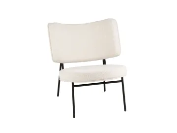 Кресло STOOL GROUP District Lounge Букле белый