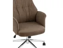 Кресло офисное STOOL GROUP TopChairs Neoma Экокожа/ткань коричневый арт. 3892516804