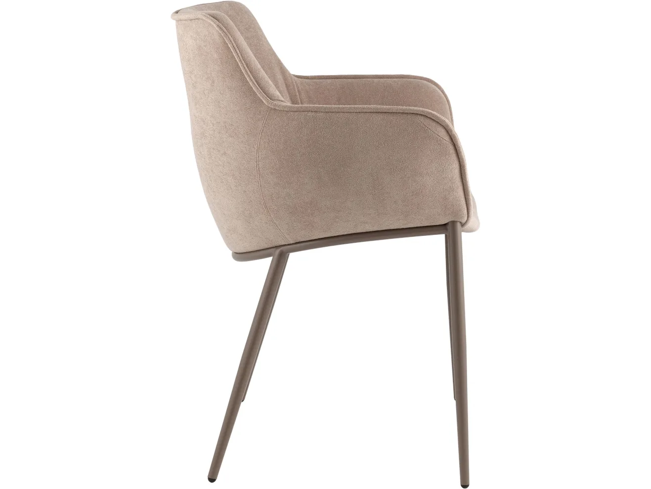 Стул STOOL GROUP Твигги Шенилл бежевый, каркас бежево-серый арт. 3252455808